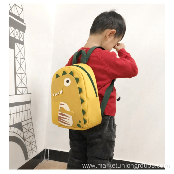 2021 new dinosaur cartoon backpack for children